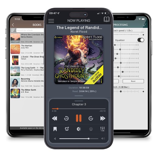 Download fo free audiobook The Legend of Randidly Ghosthound by Noret Flood and listen anywhere on your iOS devices in the ListenBook app.