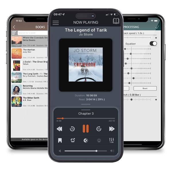 Download fo free audiobook The Legend of Tarik by Jo Storm and listen anywhere on your iOS devices in the ListenBook app.