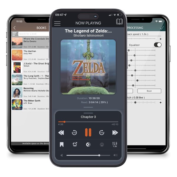 Download fo free audiobook The Legend of Zelda: A Link to the Past by Shotaro Ishinomori and listen anywhere on your iOS devices in the ListenBook app.