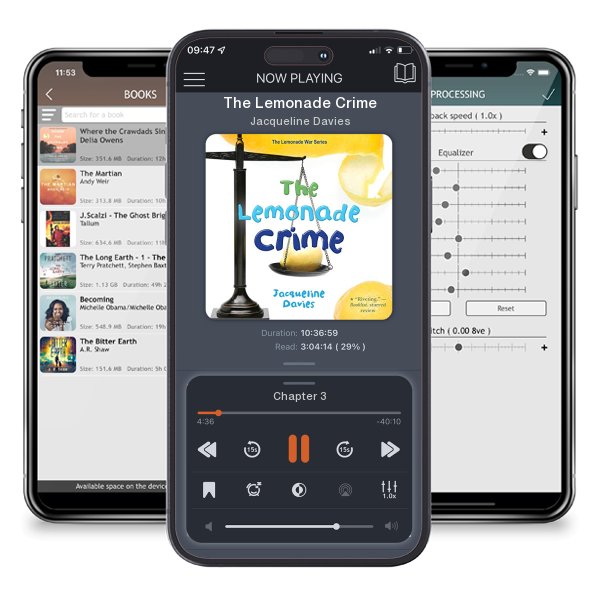 Download fo free audiobook The Lemonade Crime by Jacqueline Davies and listen anywhere on your iOS devices in the ListenBook app.