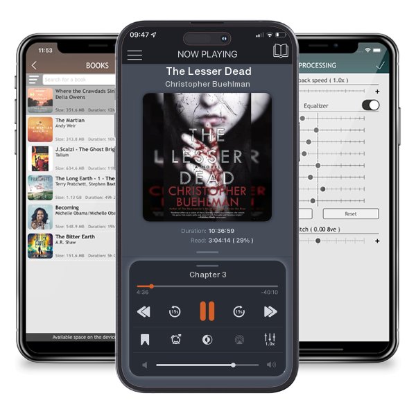 Download fo free audiobook The Lesser Dead by Christopher Buehlman and listen anywhere on your iOS devices in the ListenBook app.
