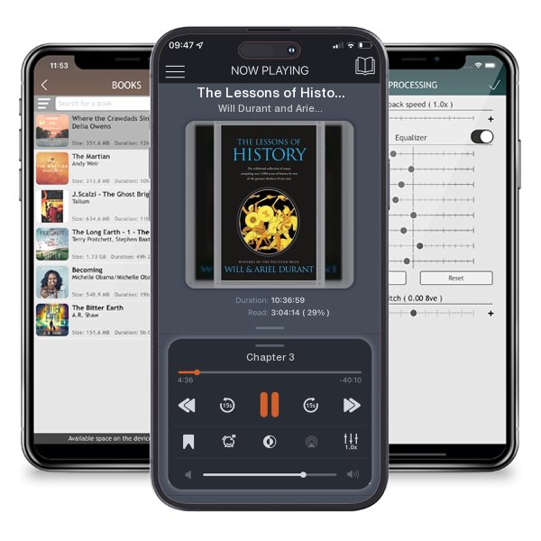 Download fo free audiobook The Lessons of History by Will Durant and Ariel Durant and listen anywhere on your iOS devices in the ListenBook app.