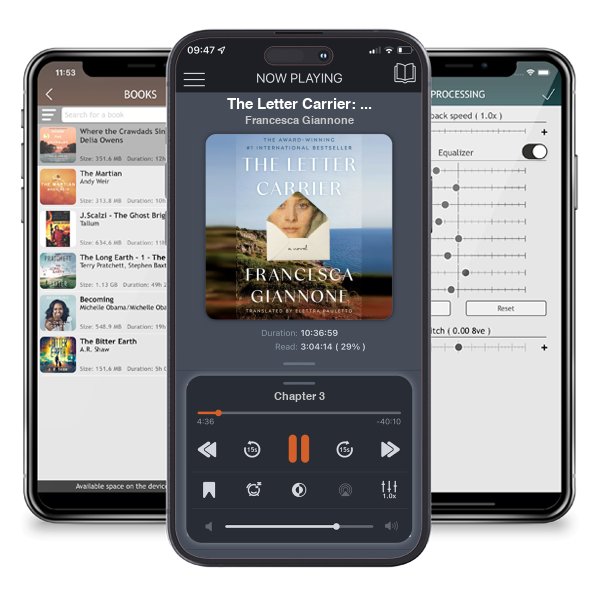 Download fo free audiobook The Letter Carrier: A Novel by Francesca Giannone and listen anywhere on your iOS devices in the ListenBook app.