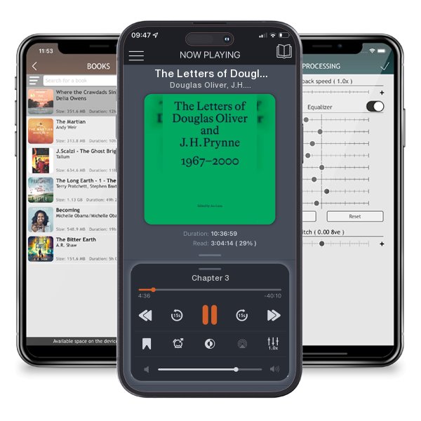 Download fo free audiobook The Letters of Douglas Oliver and J.H. Prynne, 1967-2000 by Douglas Oliver, J.H. Prynne and listen anywhere on your iOS devices in the ListenBook app.