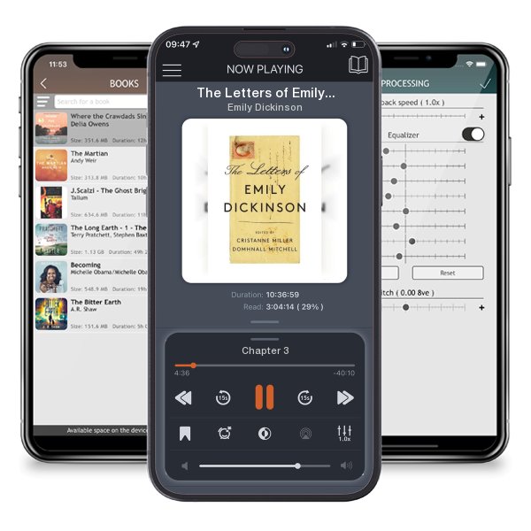 Download fo free audiobook The Letters of Emily Dickinson by Emily Dickinson and listen anywhere on your iOS devices in the ListenBook app.