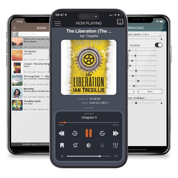 Download fo free audiobook The Liberation (The Alchemy Wars, #3) by Ian Tregillis and listen anywhere on your iOS devices in the ListenBook app.