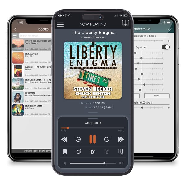 Download fo free audiobook The Liberty Enigma by Steven Becker and listen anywhere on your iOS devices in the ListenBook app.