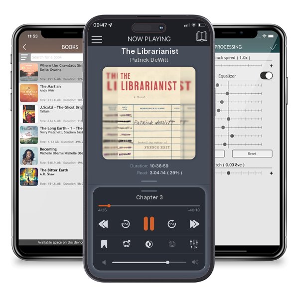 Download fo free audiobook The Librarianist by Patrick DeWitt and listen anywhere on your iOS devices in the ListenBook app.