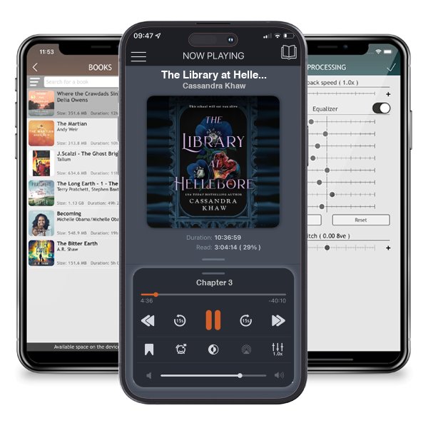 Download fo free audiobook The Library at Hellebore by Cassandra Khaw and listen anywhere on your iOS devices in the ListenBook app.