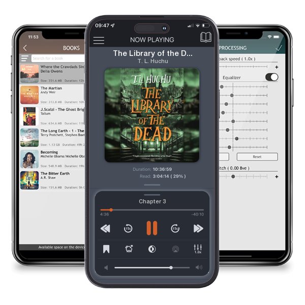 Download fo free audiobook The Library of the Dead by T. L. Huchu and listen anywhere on your iOS devices in the ListenBook app.