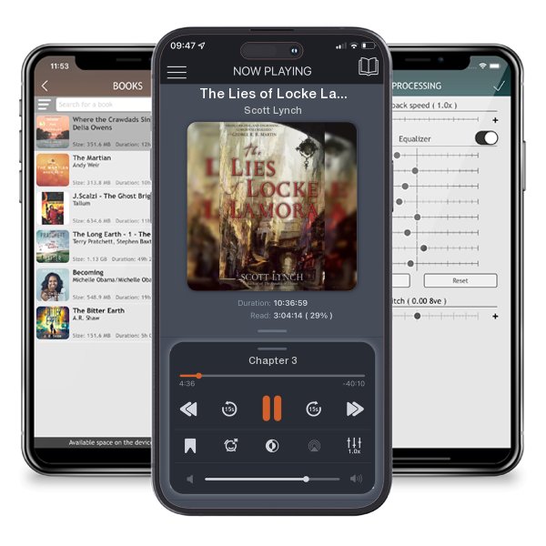 Download fo free audiobook The Lies of Locke Lamora by Scott Lynch and listen anywhere on your iOS devices in the ListenBook app.