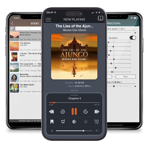 Download fo free audiobook The Lies of the Ajungo (Forever Desert, #1) by Moses Ose Utomi and listen anywhere on your iOS devices in the ListenBook app.