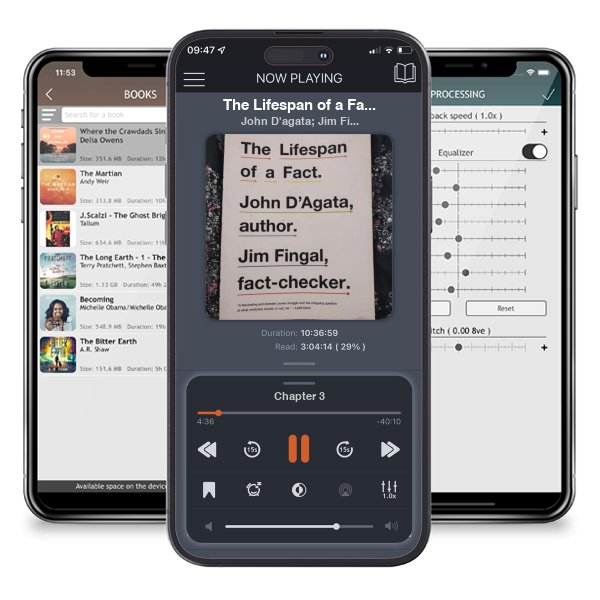 Download fo free audiobook The Lifespan of a Fact by John D'agata; Jim Fingal and listen anywhere on your iOS devices in the ListenBook app.