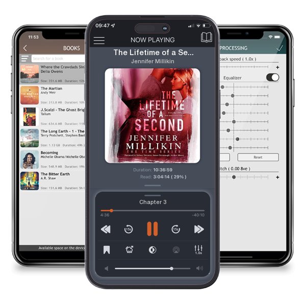 Download fo free audiobook The Lifetime of a Second by Jennifer Millikin and listen anywhere on your iOS devices in the ListenBook app.