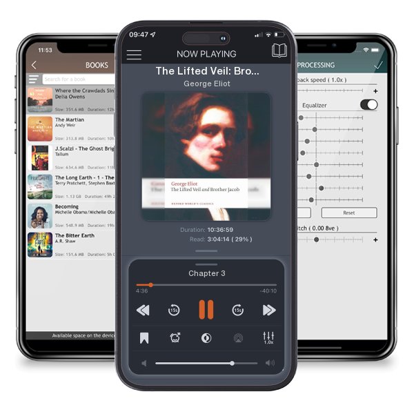 Download fo free audiobook The Lifted Veil: Brother Jacob by George Eliot and listen anywhere on your iOS devices in the ListenBook app.