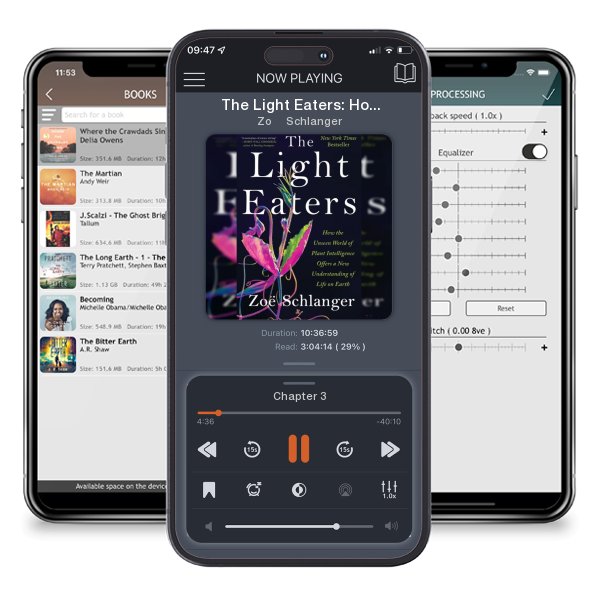 Download fo free audiobook The Light Eaters: How the Unseen World of Plant Intelligence... by Zoë Schlanger and listen anywhere on your iOS devices in the ListenBook app.