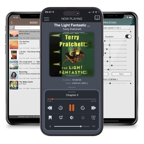 Download fo free audiobook The Light Fantastic (Discworld, #2; Rincewind, #2) by Terry Pratchett and listen anywhere on your iOS devices in the ListenBook app.