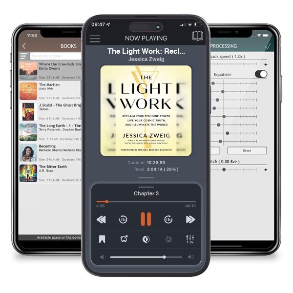 Download fo free audiobook The Light Work: Reclaim Your Feminine Power, Live Your Cosmic... by Jessica Zweig and listen anywhere on your iOS devices in the ListenBook app.