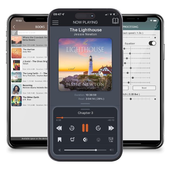 Download fo free audiobook The Lighthouse by Jessie Newton and listen anywhere on your iOS devices in the ListenBook app.