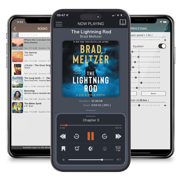 Download fo free audiobook The Lightning Rod by Brad Meltzer and listen anywhere on your iOS devices in the ListenBook app.