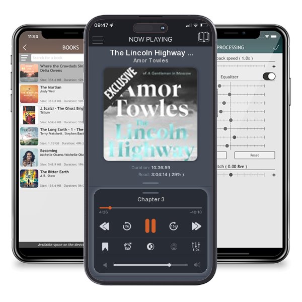 Download fo free audiobook The Lincoln Highway Exclusive ... by Amor Towles and listen anywhere on your iOS devices in the ListenBook app.