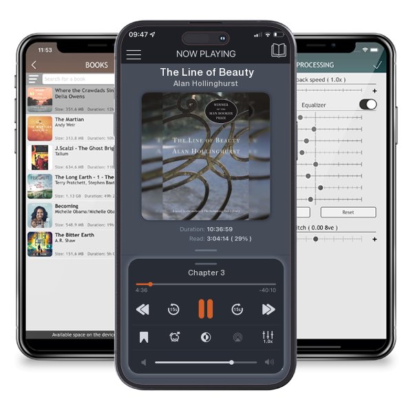 Download fo free audiobook The Line of Beauty by Alan Hollinghurst and listen anywhere on your iOS devices in the ListenBook app.