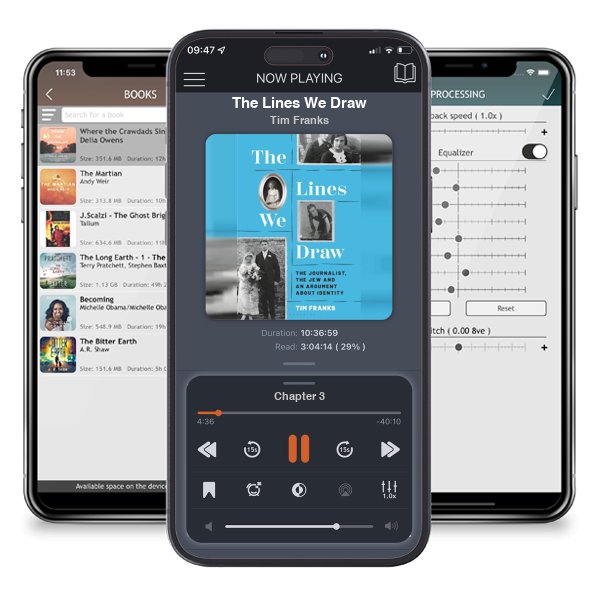 Download fo free audiobook The Lines We Draw by Tim Franks and listen anywhere on your iOS devices in the ListenBook app.