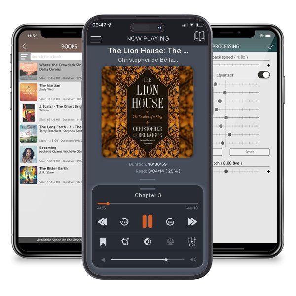 Download fo free audiobook The Lion House: The Coming of a King by Christopher de Bellaigue and listen anywhere on your iOS devices in the ListenBook app.