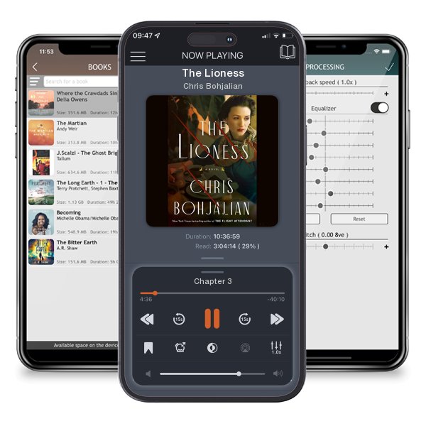 Download fo free audiobook The Lioness by Chris Bohjalian and listen anywhere on your iOS devices in the ListenBook app.