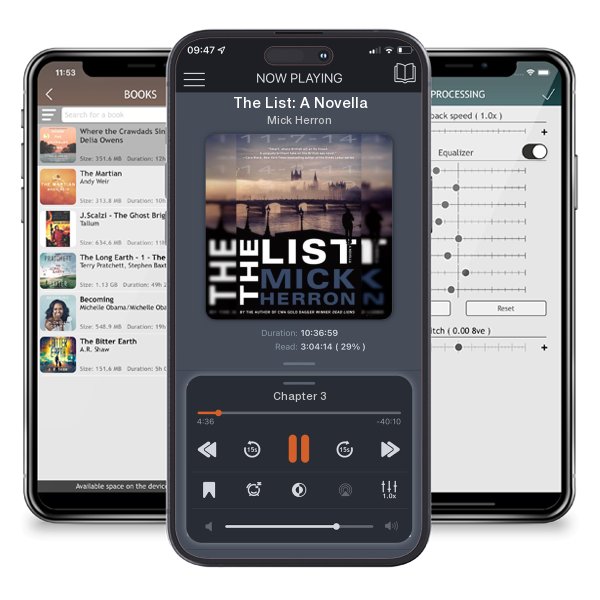 Download fo free audiobook The List: A Novella by Mick Herron and listen anywhere on your iOS devices in the ListenBook app.
