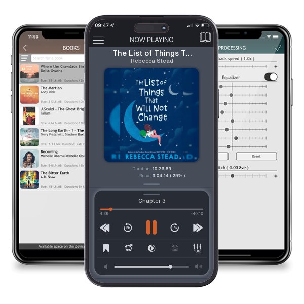 Download fo free audiobook The List of Things That Will Not Change by Rebecca Stead and listen anywhere on your iOS devices in the ListenBook app.