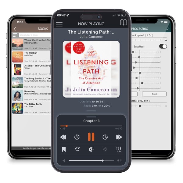 Download fo free audiobook The Listening Path: The Creative Art of Attention (a 6-Week... by Julia Cameron and listen anywhere on your iOS devices in the ListenBook app.