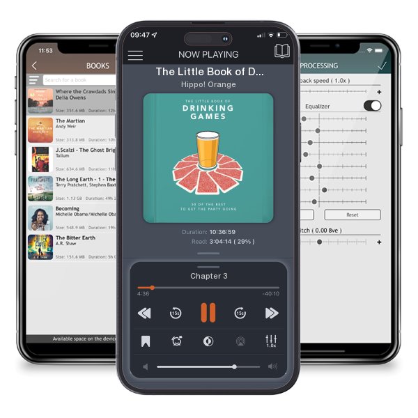 Download fo free audiobook The Little Book of Drinking Games: 50 of the Best to Get the Party Going by Hippo! Orange and listen anywhere on your iOS devices in the ListenBook app.