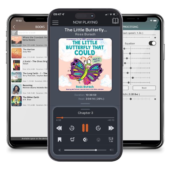 Download fo free audiobook The Little Butterfly that Could by Ross Burach and listen anywhere on your iOS devices in the ListenBook app.