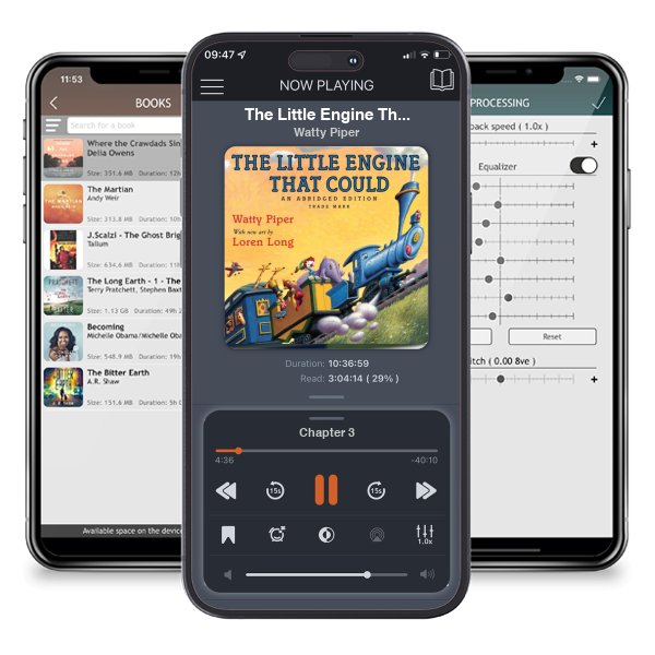 Download fo free audiobook The Little Engine That Could by Watty Piper and listen anywhere on your iOS devices in the ListenBook app.