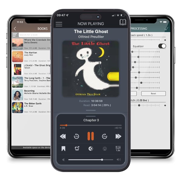 Download fo free audiobook The Little Ghost by Otfried Preußler and listen anywhere on your iOS devices in the ListenBook app.