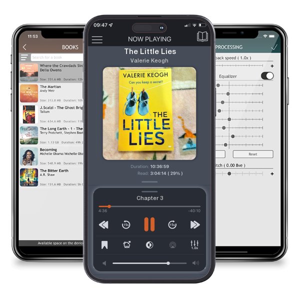 Download fo free audiobook The Little Lies by Valerie Keogh and listen anywhere on your iOS devices in the ListenBook app.