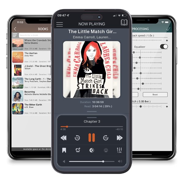 Download fo free audiobook The Little Match Girl Strikes Back by Emma Carroll, Lauren Child and listen anywhere on your iOS devices in the ListenBook app.