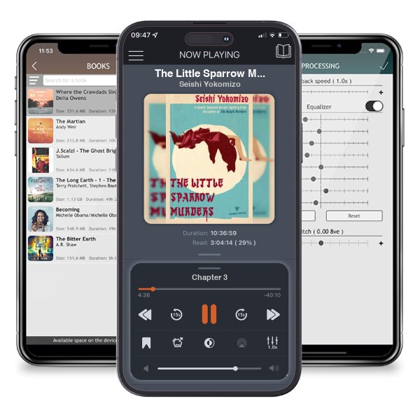 Download fo free audiobook The Little Sparrow Murders by Seishi Yokomizo and listen anywhere on your iOS devices in the ListenBook app.