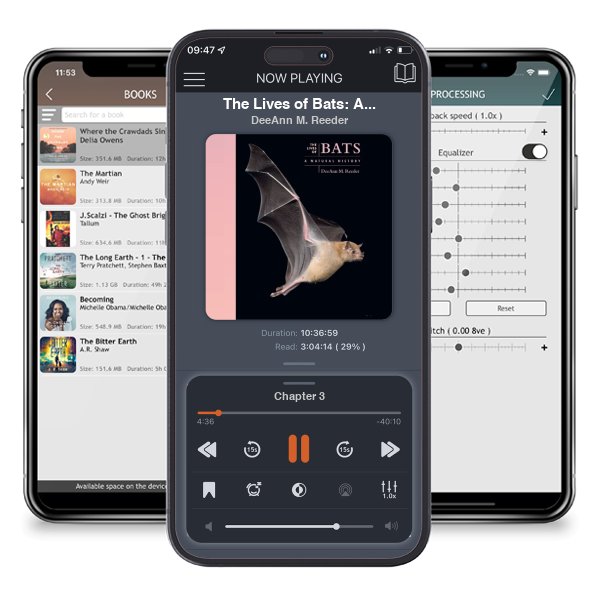 Download fo free audiobook The Lives of Bats: A Natural History - The Lives of the Natural World by DeeAnn M. Reeder and listen anywhere on your iOS devices in the ListenBook app.