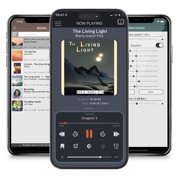 Download fo free audiobook The Living Light by Maria Isabel Pita and listen anywhere on your iOS devices in the ListenBook app.