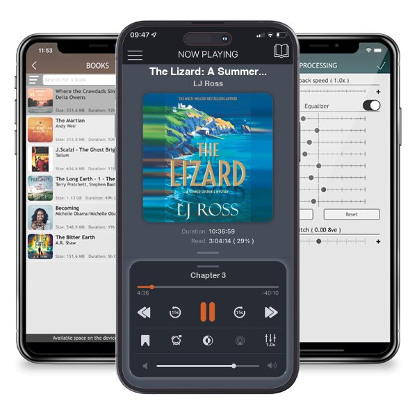 Download fo free audiobook The Lizard: A Summer Suspense Mystery - The Summer Suspense Mysteries by LJ Ross and listen anywhere on your iOS devices in the ListenBook app.
