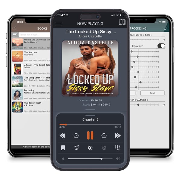 Download fo free audiobook The Locked Up Sissy Slave by Alicia Castelle and listen anywhere on your iOS devices in the ListenBook app.