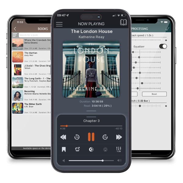 Download fo free audiobook The London House by Katherine Reay and listen anywhere on your iOS devices in the ListenBook app.