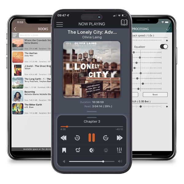Download fo free audiobook The Lonely City: Adventures in the Art of Being Alone by Olivia Laing and listen anywhere on your iOS devices in the ListenBook app.