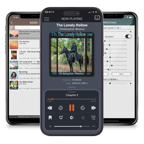 Download fo free audiobook The Lonely Hollow by Christopher Weston and listen anywhere on your iOS devices in the ListenBook app.