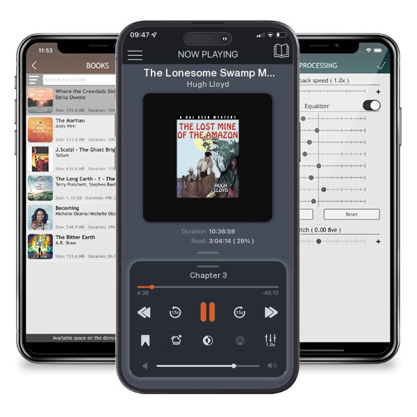 Download fo free audiobook The Lonesome Swamp Mystery: A Hal Keen Mystery by Hugh Lloyd and listen anywhere on your iOS devices in the ListenBook app.