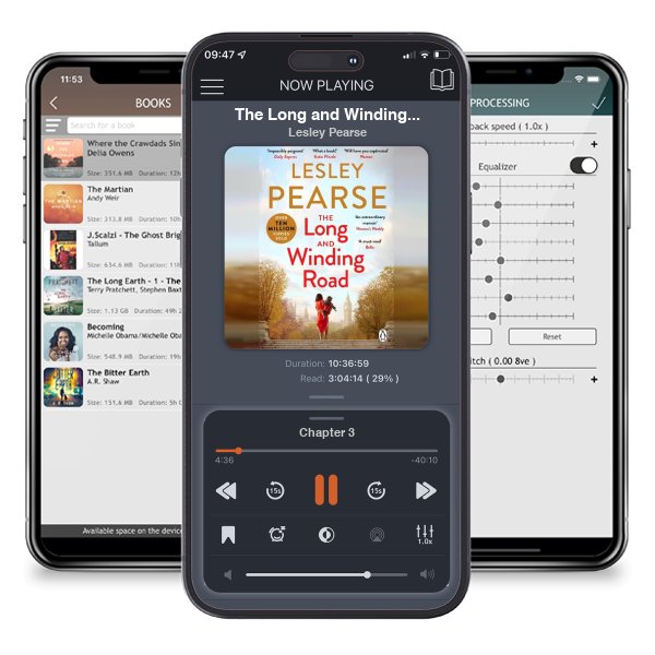 Download fo free audiobook The Long and Winding Road: My Autobiography by Lesley Pearse and listen anywhere on your iOS devices in the ListenBook app.