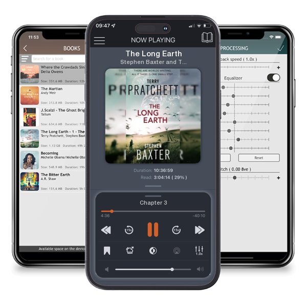 Download fo free audiobook The Long Earth by Stephen Baxter and Terry Pratchett and listen anywhere on your iOS devices in the ListenBook app.