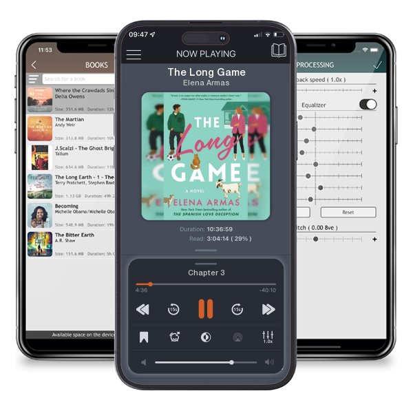 Download fo free audiobook The Long Game by Elena Armas and listen anywhere on your iOS devices in the ListenBook app.